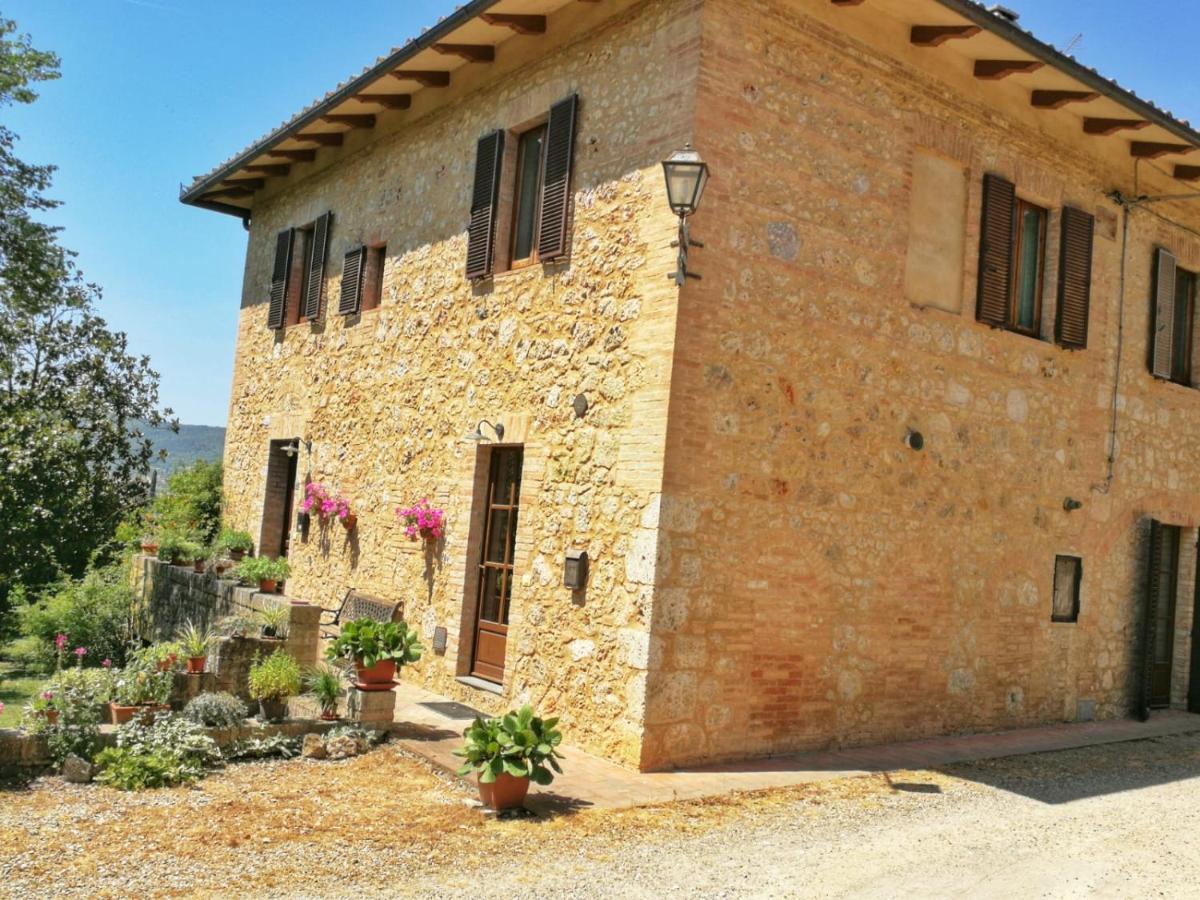 Claudia Vacanza Toscana - Appartamento Nocciolo- 10 Min Da Siena Malignano Eksteriør billede